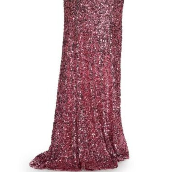 NWT La Femme 28596 Prom Dress Pink Size 12 and 10 - Picture 6 of 8